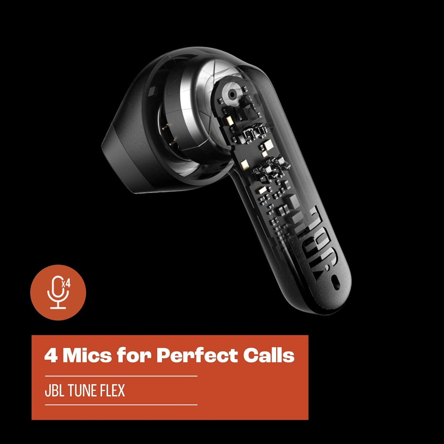 Wireless Noise Cancelling Earbuds – JBL Pure Bass, Bluetooth 5.2, 32H Battery, IPX4 Waterproof